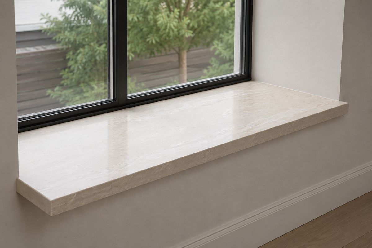 Bay Window · Travertine