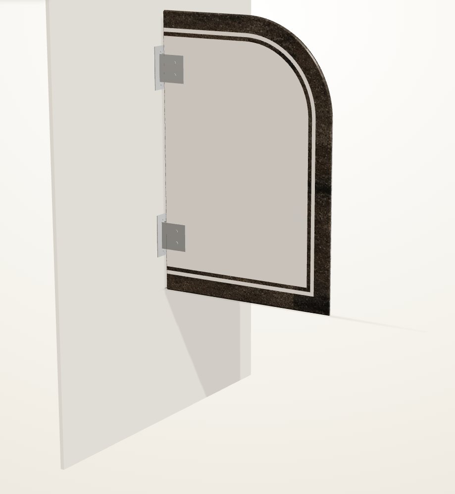 Corian® solid surface restroom urinal screens — privacy partitions for education spaces
